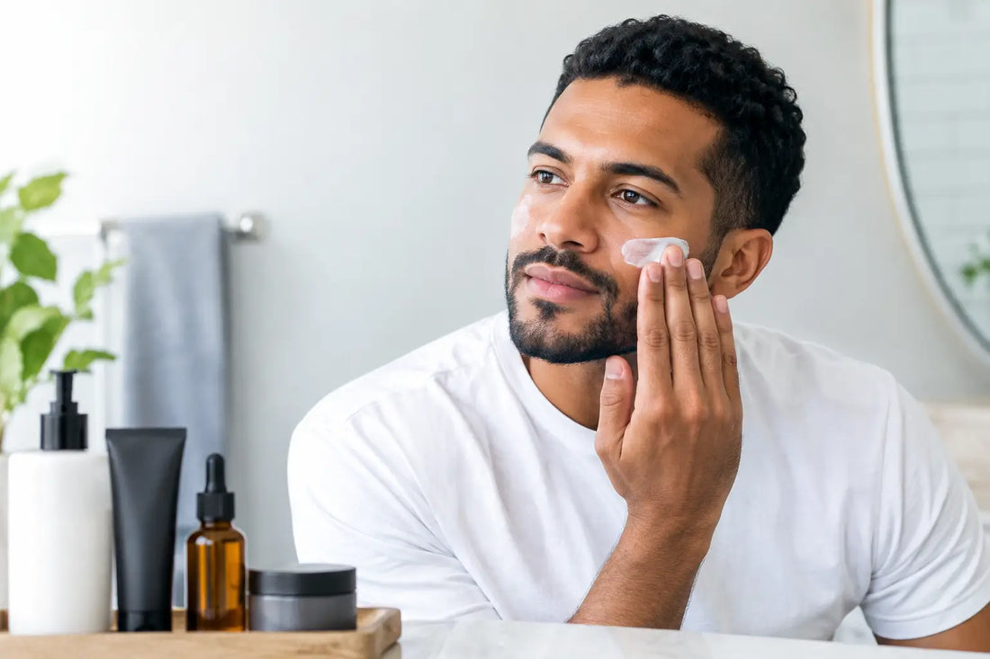 Men's Routine for Hyperpigmentation Example