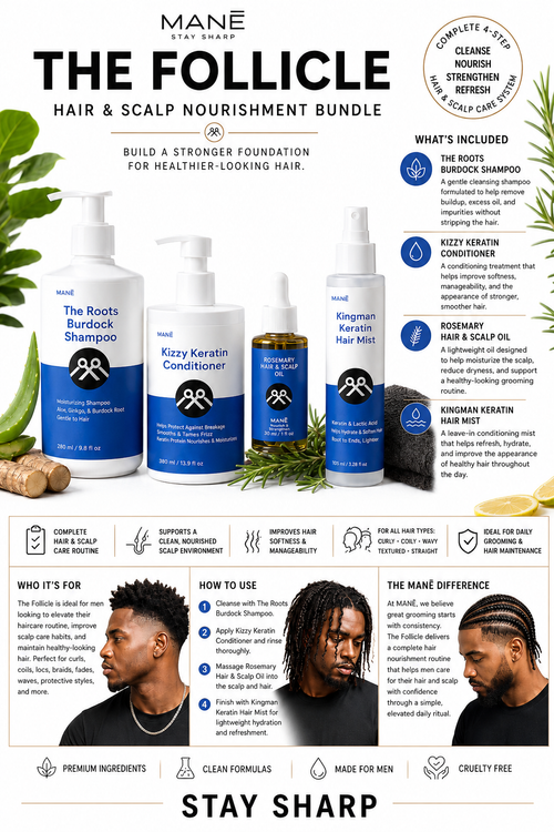 ‘The Follicle’ - A 4-Product Bundle for Hair & Scalp Nourishment