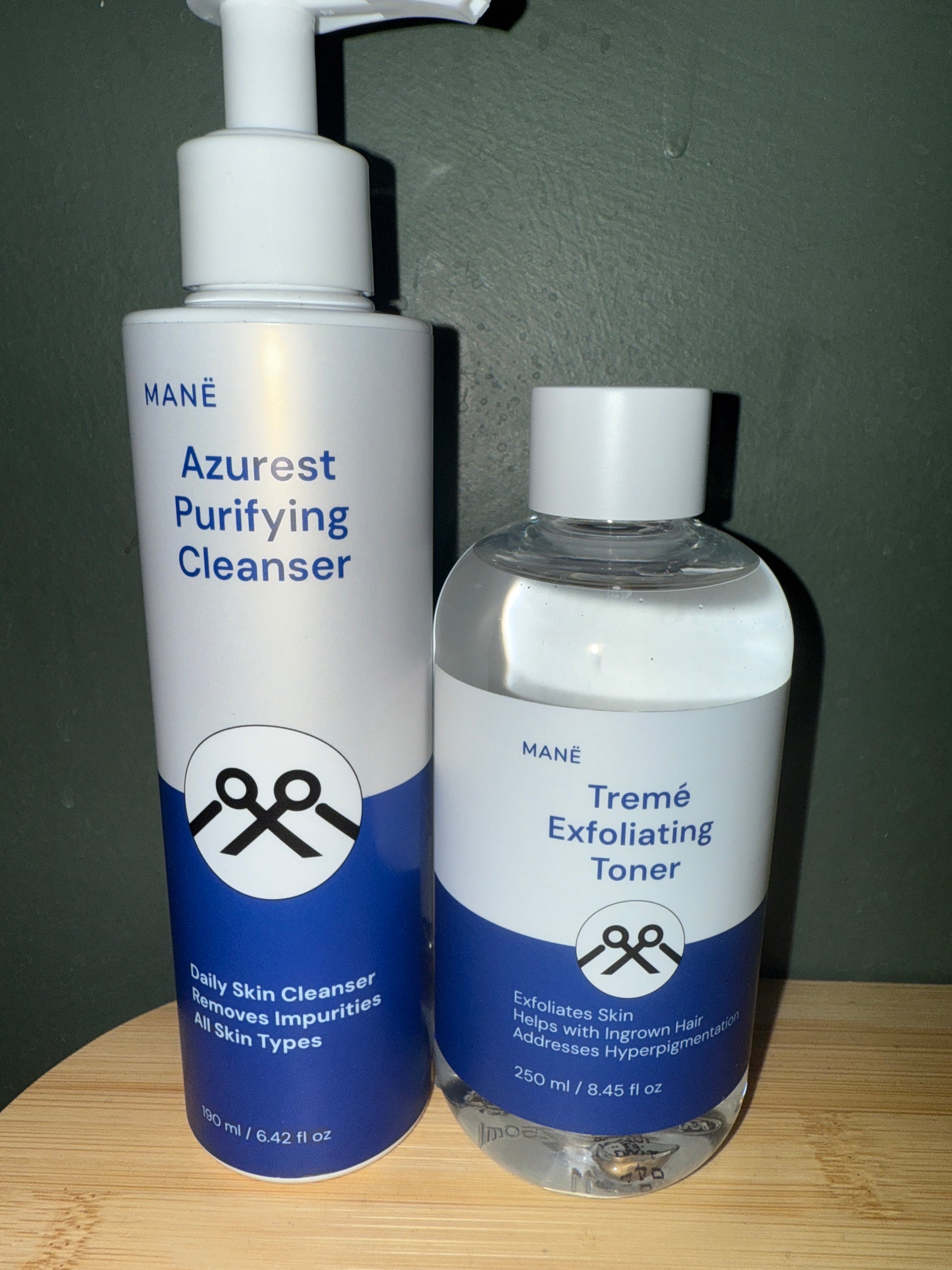 'The Matte' 2-Step Cleanse & Glycolic Exfoliating Toner Routine MANË || Hair & Skin