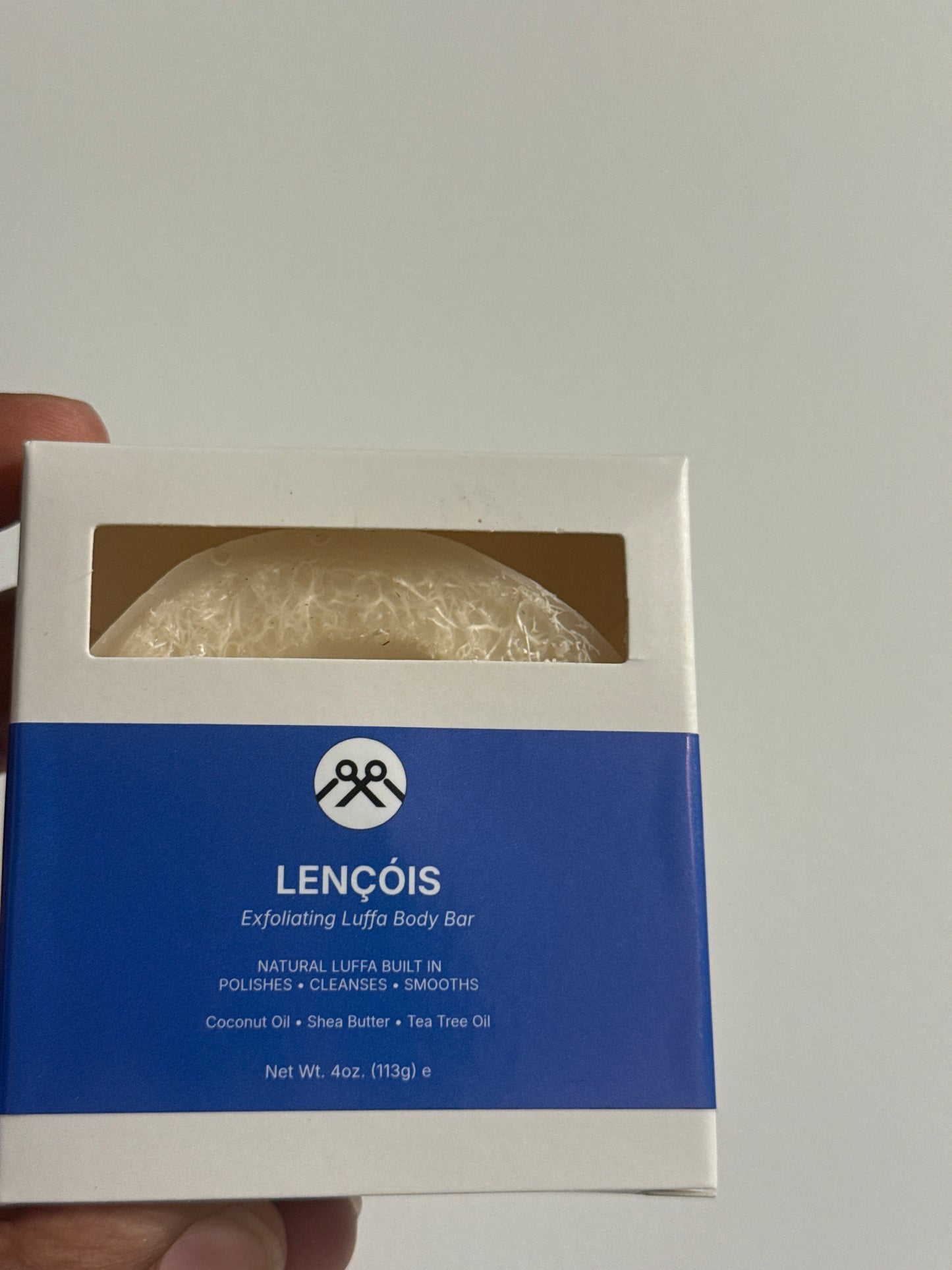 LENÇÓIS Exfoliating Luffa Body Bar MANË || Hair & Skin