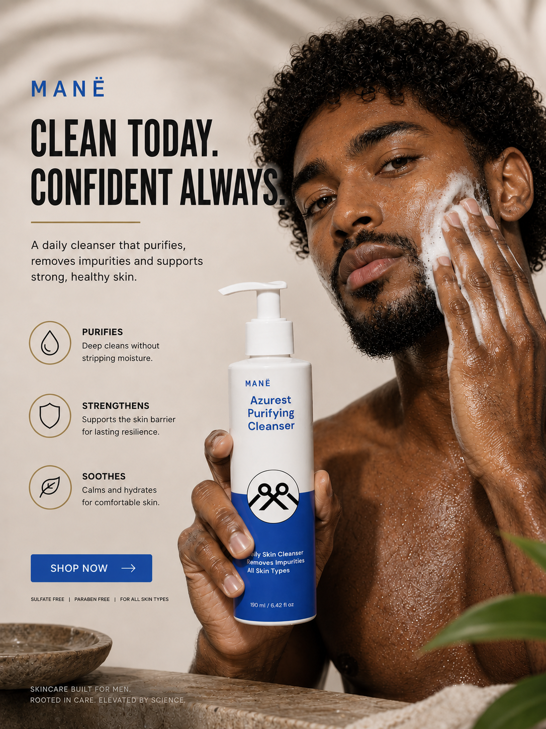 MANË Azurest Purifying Cleanser