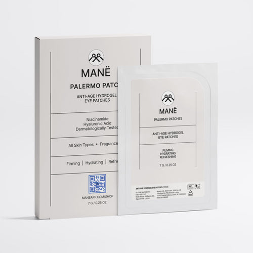 MANË Palermo Patches box and sachet front
