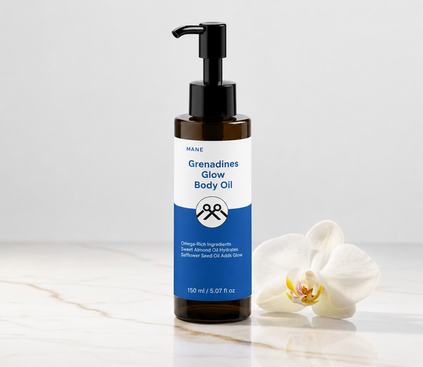 Grenadines Glow Body Oil by MANË MANË || Hair & Skin