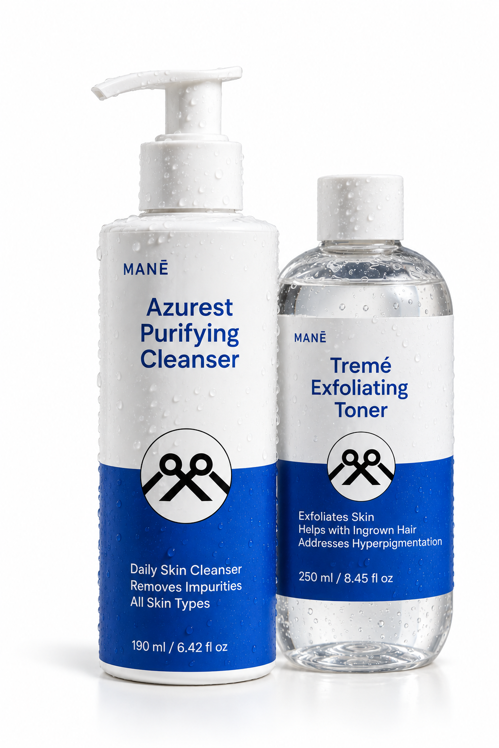 'The Matte' 2-Step Cleanse & Glycolic Exfoliating Toner Routine MANË || Hair & Skin