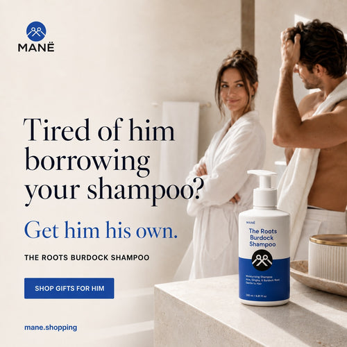 The Roots Burdock Shampoo for Men | MANË MANË || Hair & Skin