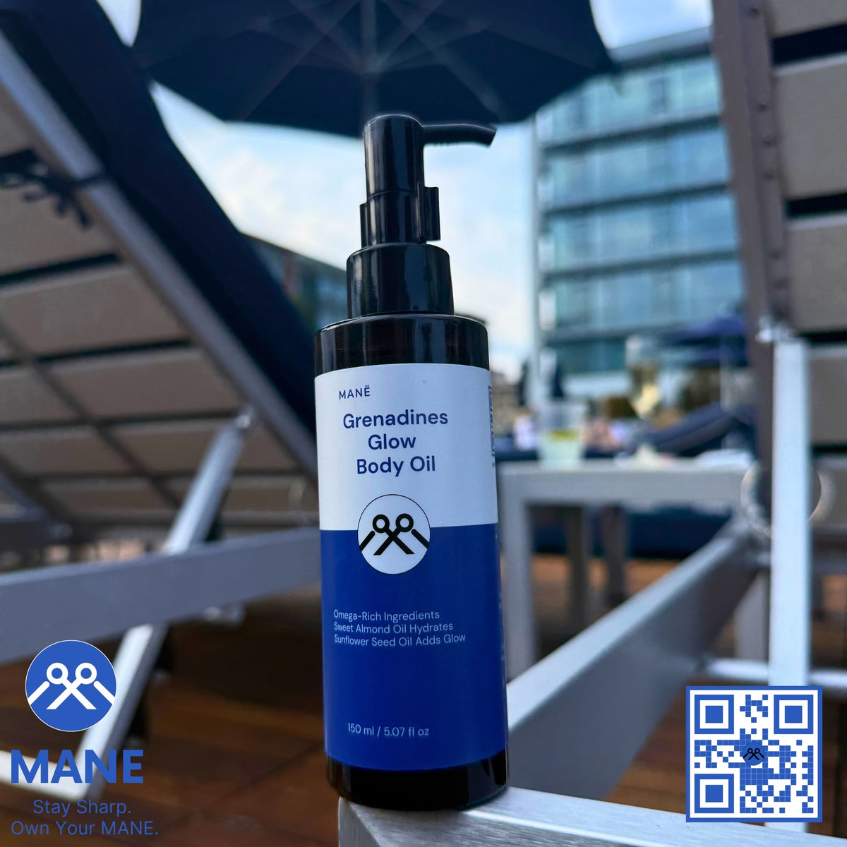Grenadines Glow Body Oil by MANË MANË || Hair & Skin